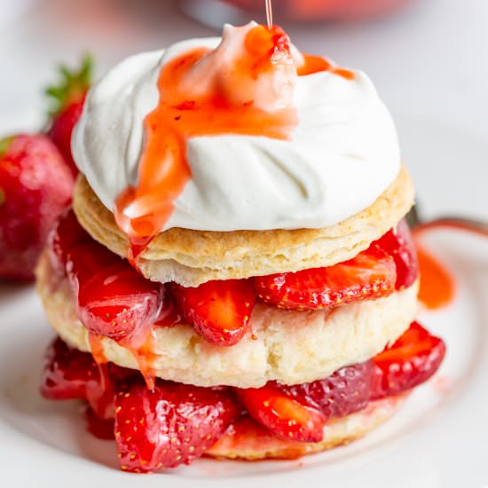 Strawberry Shortcake Scones