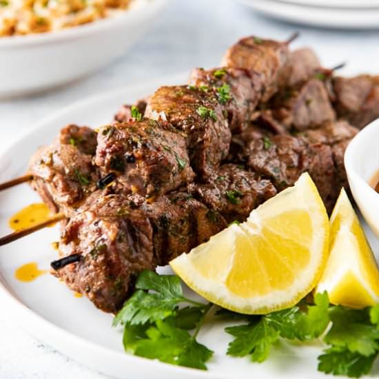 Lamb with Lemon, Herbs & Garlic