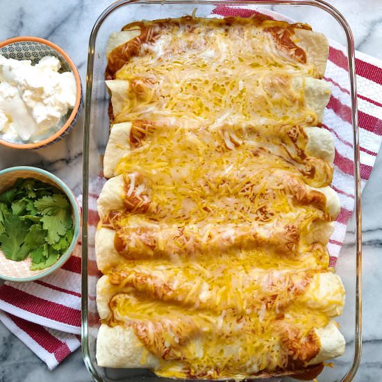 Weeknight Enchiladas