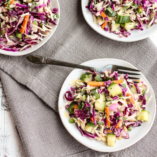 Spicy Thai Basil Slaw