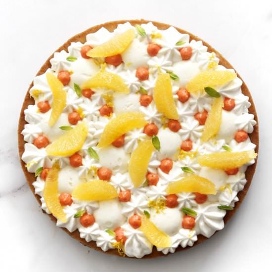 Orange Tart with Ricotta