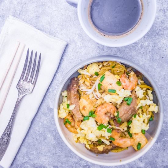 Pork and Shrimp Pad Thai