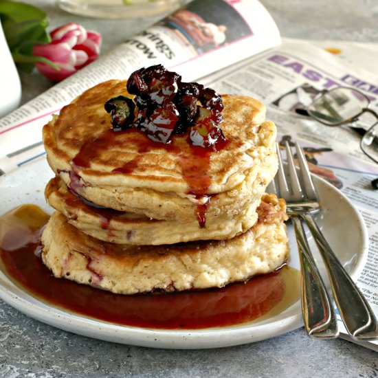 Fluffy Almost Japanese Pancakes