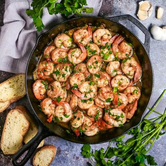 Spanish Garlic Shrimp