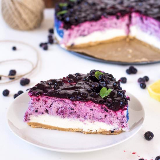 Blueberry Lemon Cheesecake