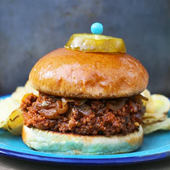 Caramelized Onion Sloppy Joes