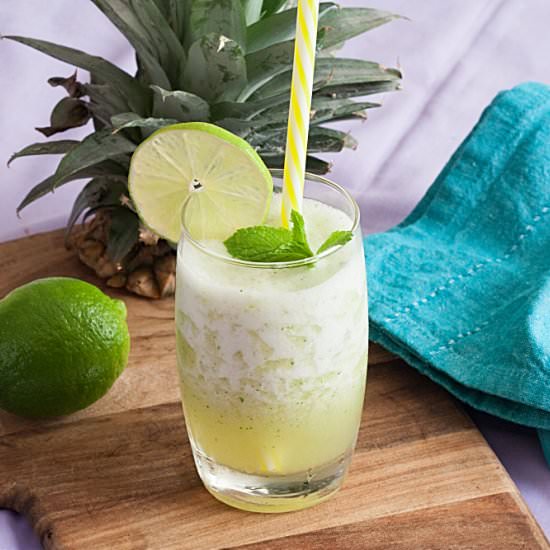 Low Fodmap Pineapple Agua Fresca