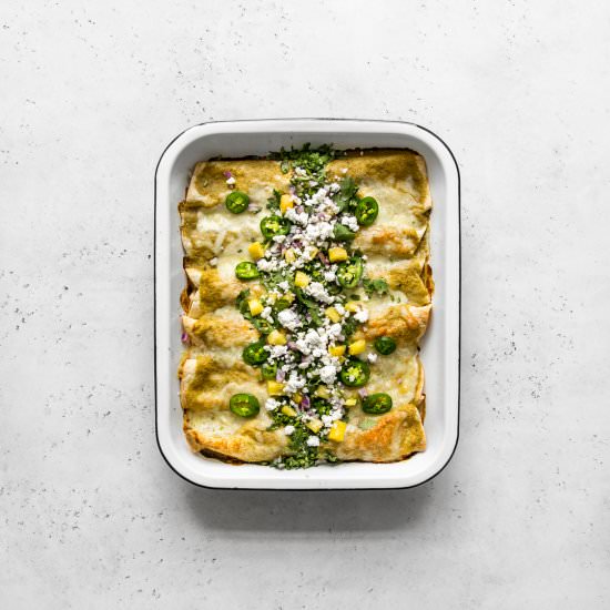 Pork Enchiladas Al Pastor