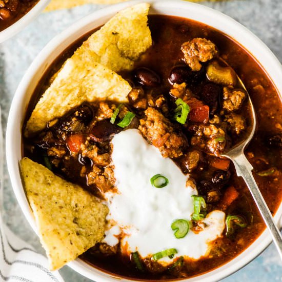 Easy Turkey Chili