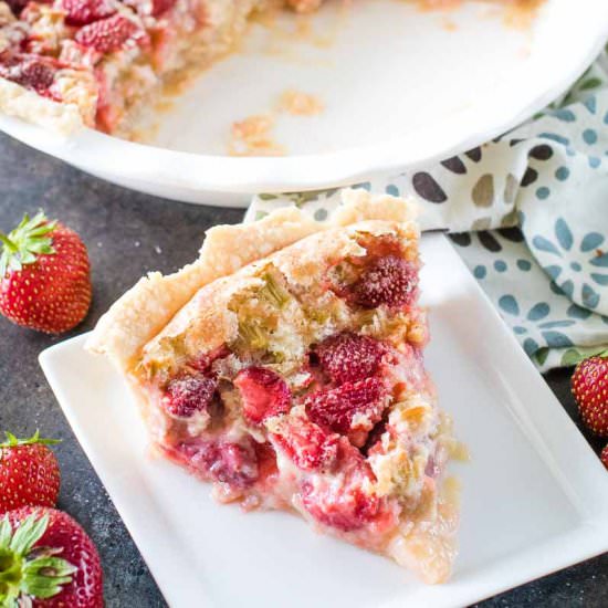 Strawberry Rhubarb Pie