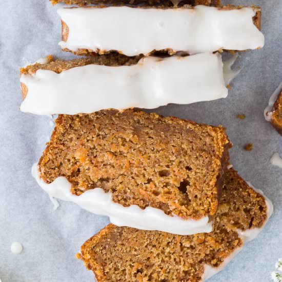 Vegan Carrot Cake Loaf