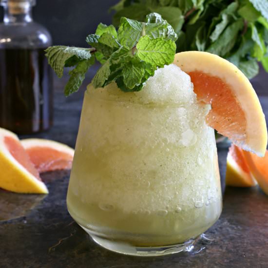 Brown Sugar Frozen Grapefruit Julep
