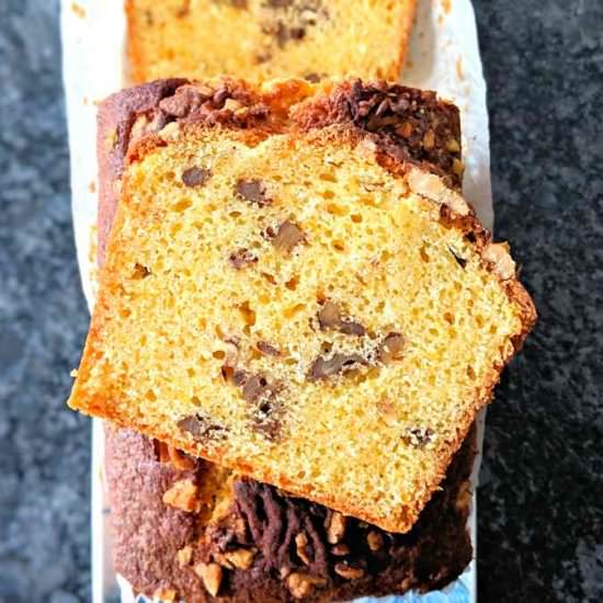 orange and walnut cake
