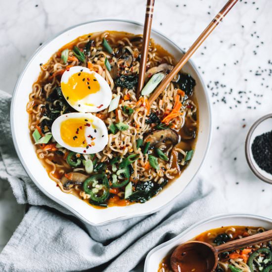 Easy Homemade Healthy Ramen Bowls
