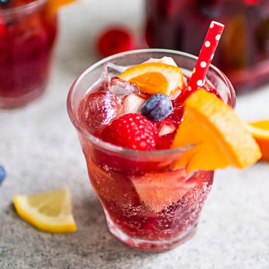 Quick and easy sangria