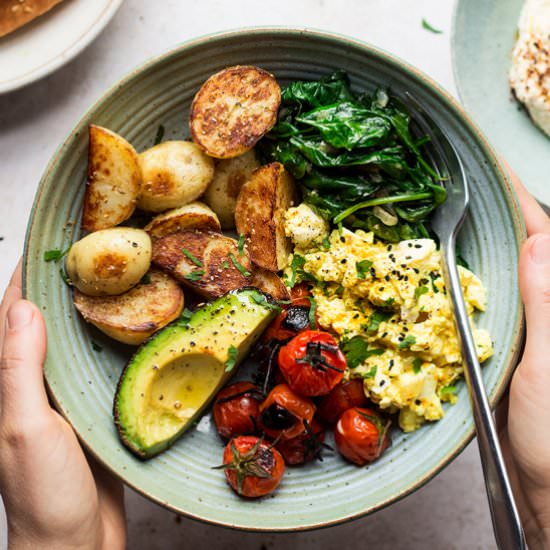Vegan breakfast bowl (GF)