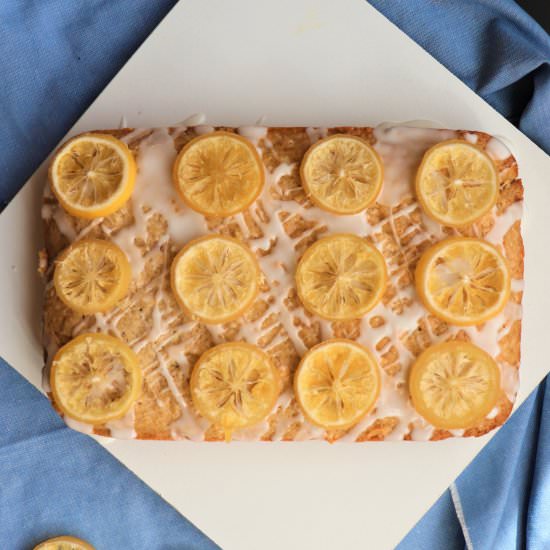 Simple Vegan Lemon Cake
