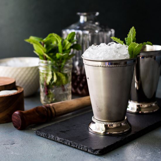 Classic Mint Julep Cocktail