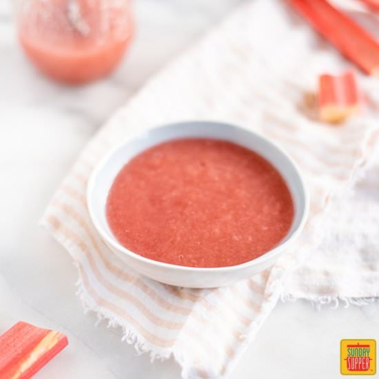 Rhubarb Sauce