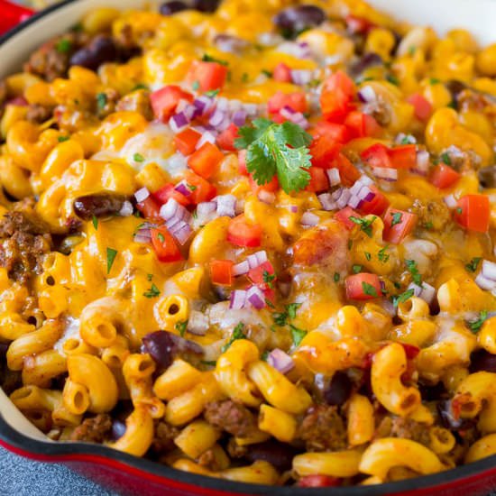 Chili Mac and Cheese