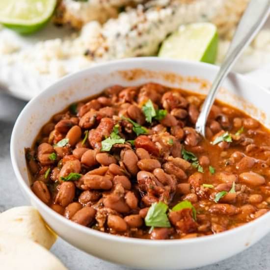 CHARRO BEANS (FRIJOLES CHARROS)