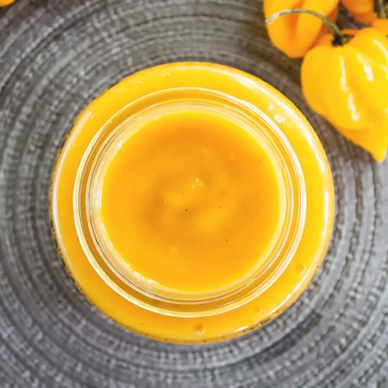Hot Mango Habanero Sauce