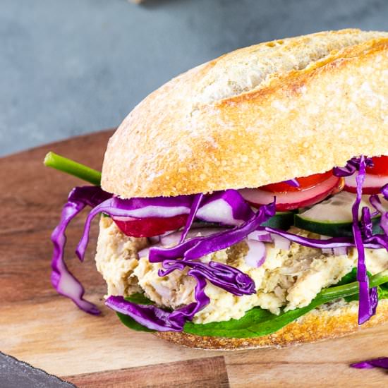 Healthy vegan Tuna Salad