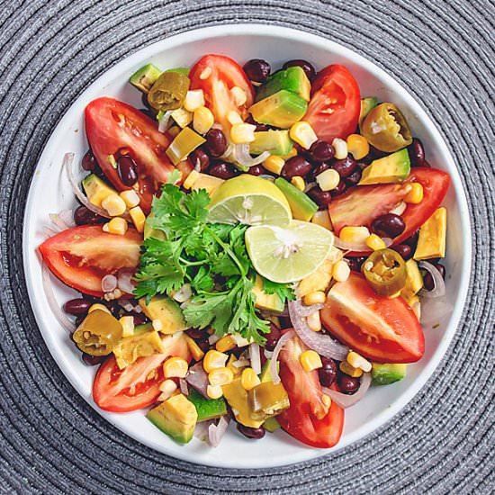 Mexican Corn Black Bean Salad