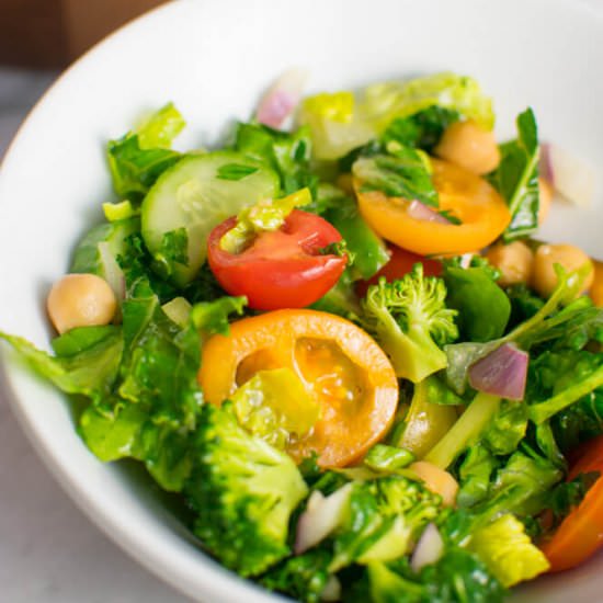 Rainbow Mediterranean Salad
