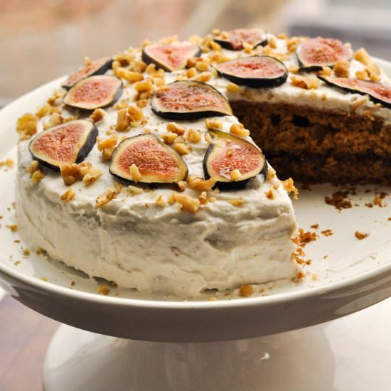 Vegan Fig Cake