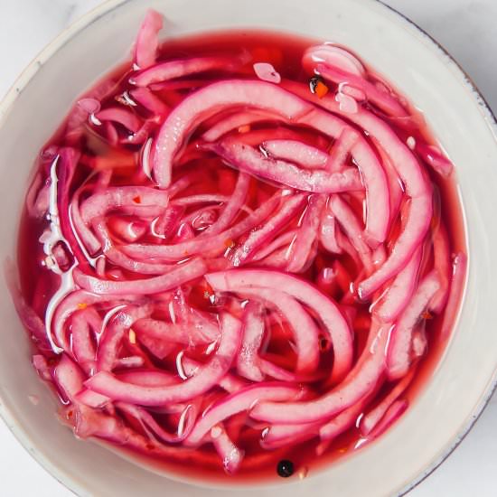 Pickled Red Onions