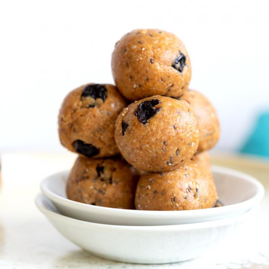 Blueberry Muffin Energy Bites