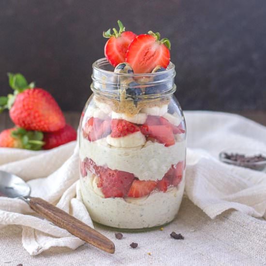 Strawberry Overnight Oats
