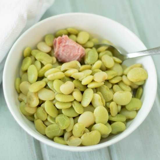 Butter Beans in the Instant Pot