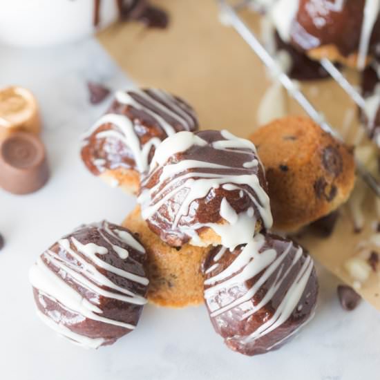 Rolo Stuffed Chocolate Chip Cookies