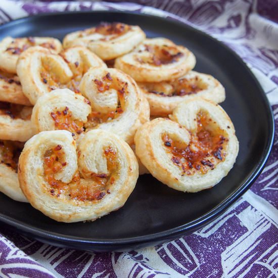 Savory palmiers