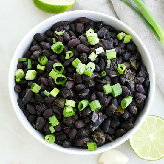 Slow Cooker Black Beans