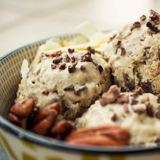 Banana Chocolate Fudge Ice Cream