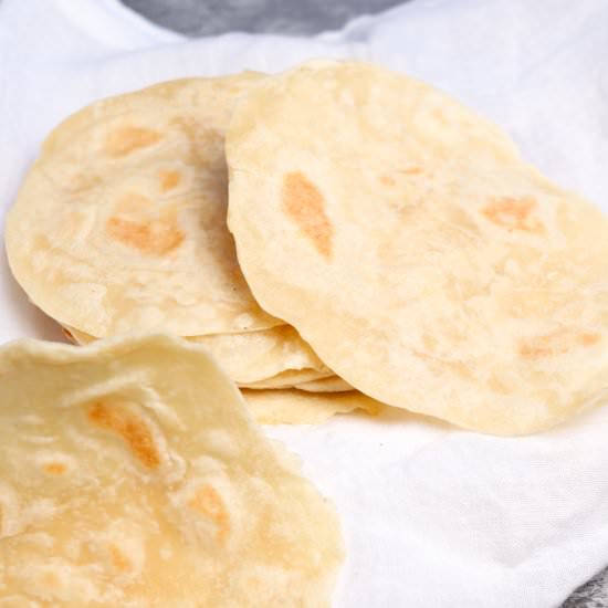 Homemade Flour Tortillas
