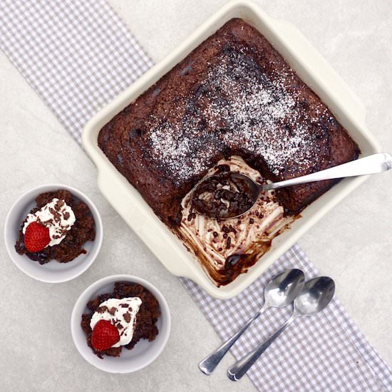 Mexican Chocolate Pudding Cake