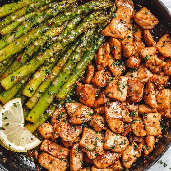 Garlic Butter Chicken Bites