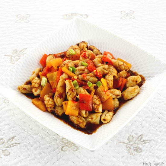 Stir Fried Squid