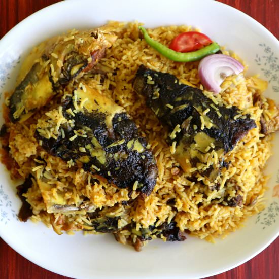 Fish Head & Rice Mishmash