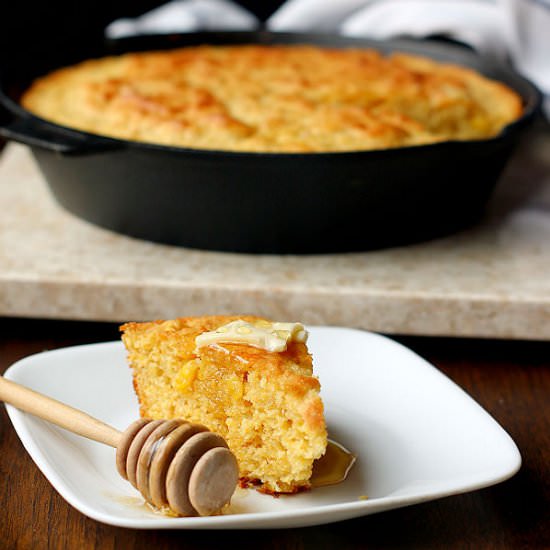 Browned Butter Skillet Cornbread