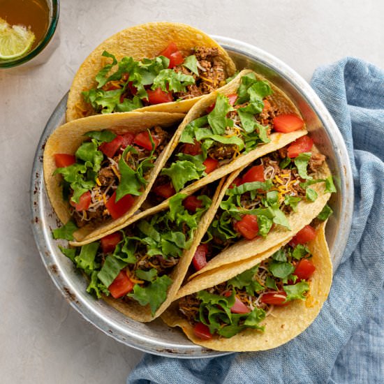 Instant Pot Ground Beef Tacos