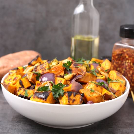 Roasted Sweet Potatoes
