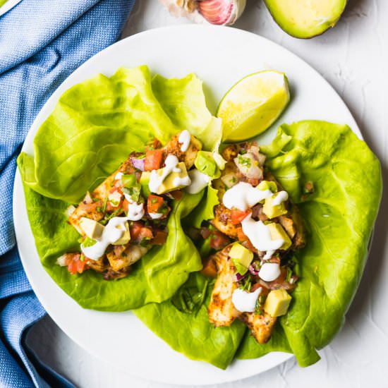 Baja Fish Tacos Recipe & Lime Crema
