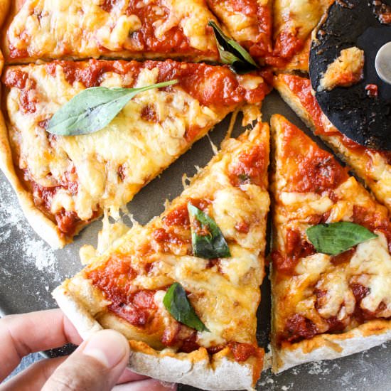 Wholewheat Margherita Pizza