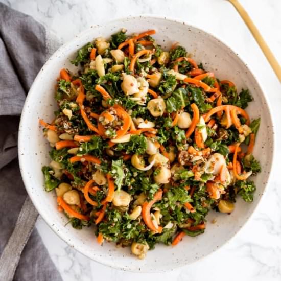 Moroccan Carrot and Chickpea Salad