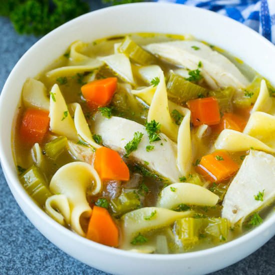 Crock Pot Chicken Noodle Soup
